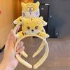 Elastic Hair Ties Cartoon Tiger Hair Hoop Hair Bands Korean Style Tiger Hair Ropes Tiger Headbands