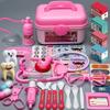 Doctor Nurse Role Play Set Medical Tools With Stethoscope & Injectors In A Pretend Play Trolley Box Ideal Gift Items For Kidstoy Girl