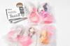 Secret Talk Disney Characters of 5 Gachapon Capsule Toy Fig. [Set (Complete)]
