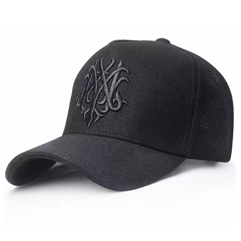 Dad Winter Warm Felt Sport Hats Male Large Snapback Cap Big Head Men Oversize Wool Baseball Caps 56-60cm 60-66cm