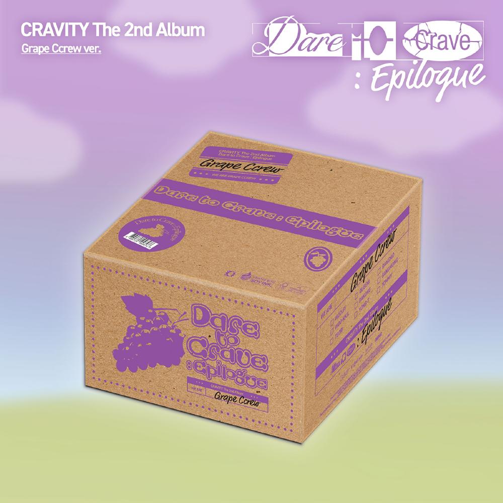 Pre-order CRAVITY The 2nd Album Dare to Crave : Epilogue Grape CCREW ver.