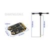 RadioMaster RP4TD ExpressLRS 2.4GHz Diversity Receiver with Dual Antenna for FPV Drone Fixed Wing, RC Model DIY Parts