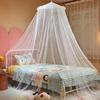 1 Set Bett Baldachin Nützliche Prinzessin Baldachin Bett Mesh Net Waschbar Prinzessin Bett Baldachin