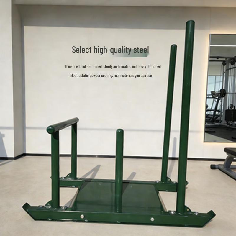 JINGRUIDA Beschwerte Widerstandstrainingsschlitten & Schiebewagen