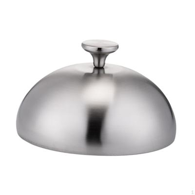 Stainless Steel Burger Cover Basting Steaming Grill Dome Grilling Accessory for Cheeseburger