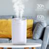 3L Nebel-Luftbefeuchter-Diffusor, zwei Nebel, leiser Luftbefeuchter, Top-Füllung, kühles Nebel-ätherisches Öl