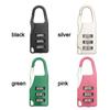 Secret Safe Lock of Gym Baggage Password Locks 3 Digit Combination Lock Zipper Padlock Bags Padlock