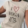 Yoga Lover Heavy Cotton Tee: Zen Spiritual Apparel