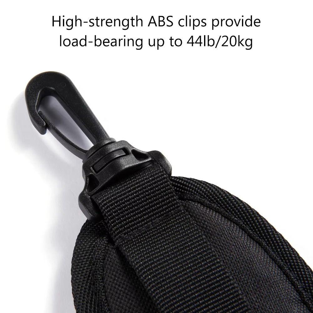 New Black Backpack Straps Oxford Cloth Shock Absorption Bags Shoulder Strap Adjustable Strap Travel