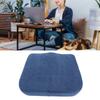Memory Foam Seat Cushion Ergonomic W Shaped Comfortable Velvet Thicken Chair Cushion for Long Sittin