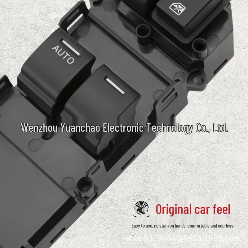 Compatible Power Window Switch for Honda Accord 2008-2012, Double Button 35750-TE0-A01