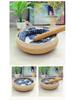 Rattan Cat Bed: All-Season Sleeping Pad & Scratcher Combo