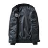 Trendy Flight Jacket with Baseball Collar, Handsome and Versatile Trendy Jacket for Teenagers, Detachable Collar Jacket