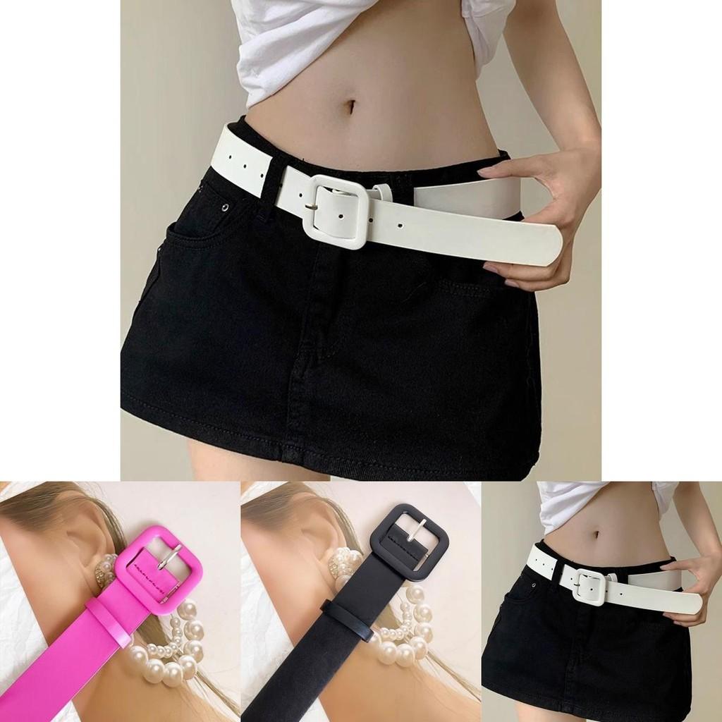 Trendy Y2k Retro Wide Waist Belt In Vibrant Hot Pink Classic Style Perfect For Fashion Lovers