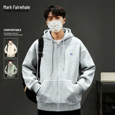 Mark Fairwhale Men's Loose Fit Hooded Sweatshirt
