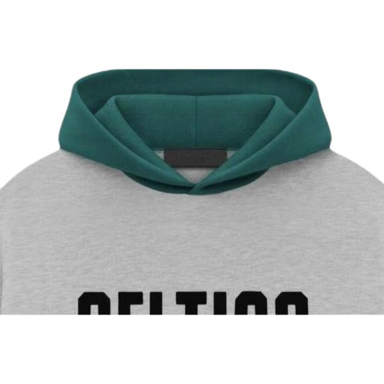 Fear of God Essentials X NBA Celtics Hoodie Hellgrau Herren Oberteile Grau 192AL246303F