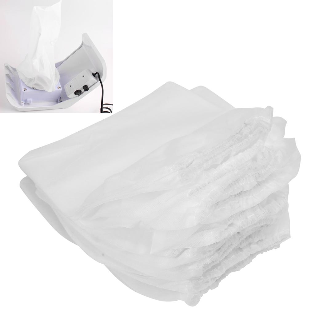 15pcs Nail Vacuum Cleaner Bag Single Fan Nail Dust Collector Bag Manicure Tool Accessory