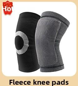 Winter Warm Knee Pads Featuring Fleece Lining Cold-Proof Ideal For Knee Joints Non-Strangling Fit Specifically For Middle-Aged
