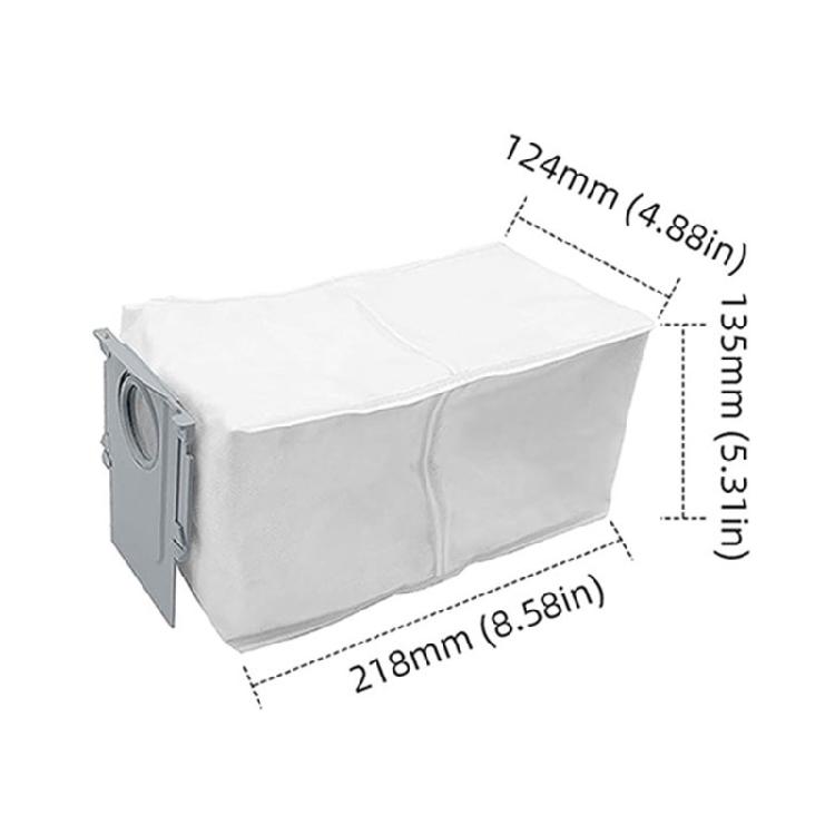 Pack of 8 Vacuum Cleaner Bags Accessory Set for QRevo/P10 Robot Suction Station
