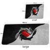 Koi Mousepad XXL Yin Yang Desk Mat Office Accessories Mouse Pad Chinese Style Computer TableMat Fish Desk Pads Large 500X1000MM