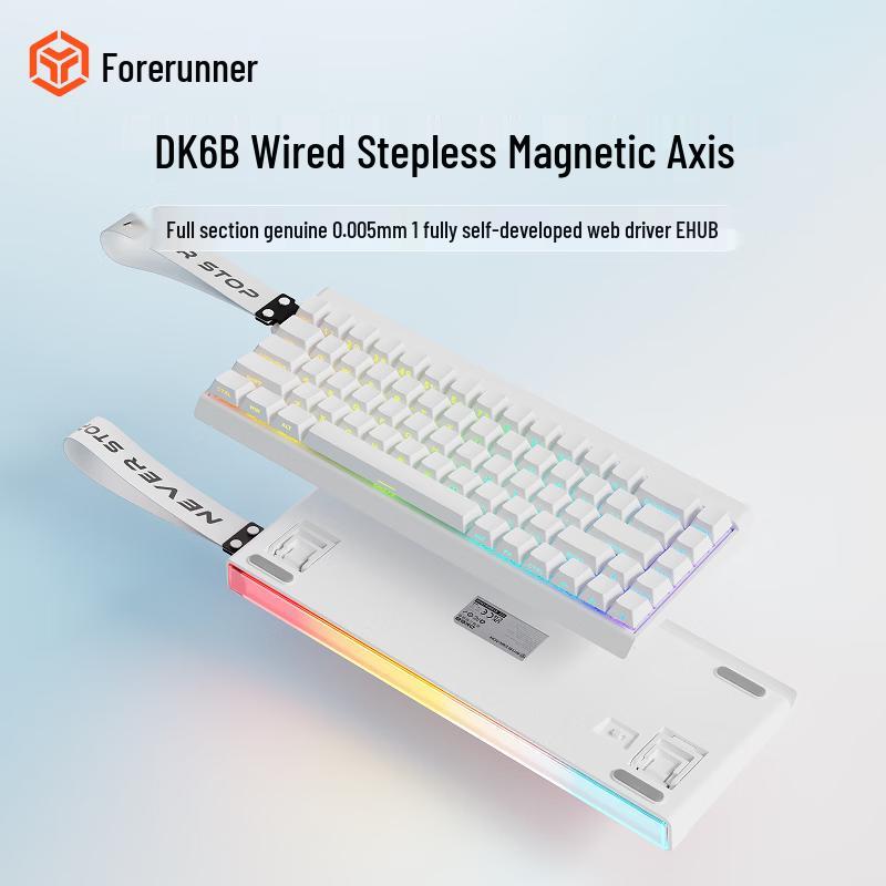 DK68 Wired RGB Mechanical Keyboard with Magnetic Switches