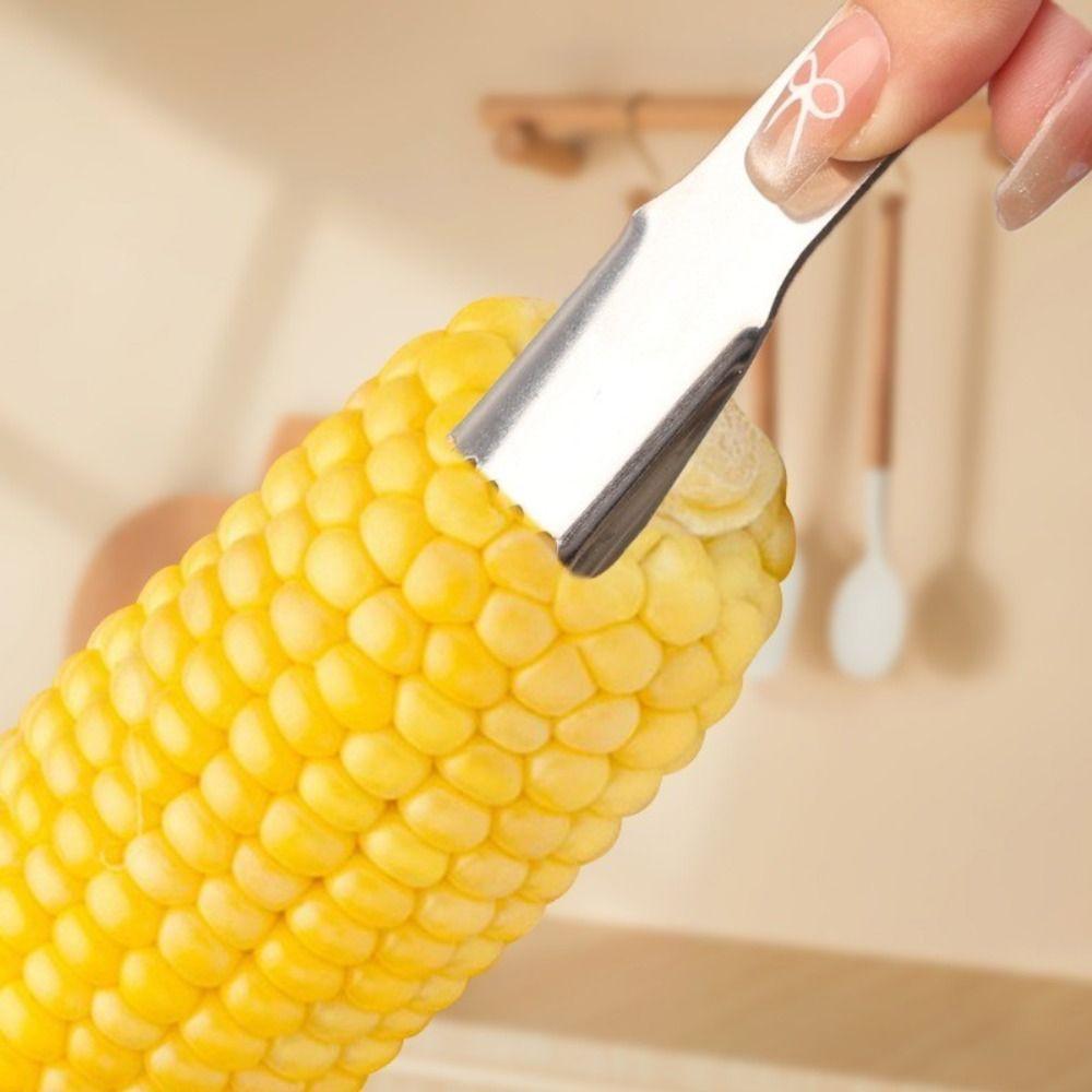Quick Removing Corn Cob Peeler Stainless Steel Corn Stripper New Corn Kernel Removing