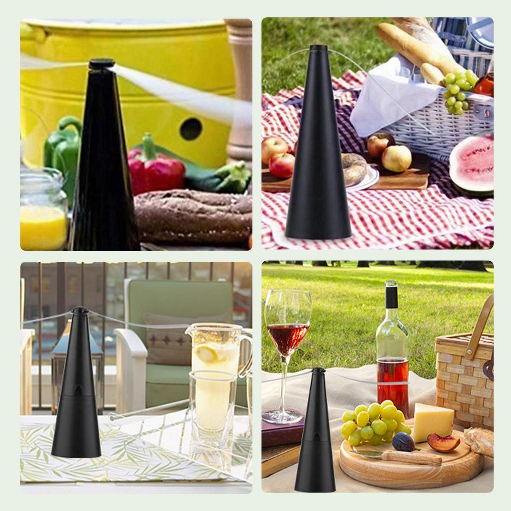 Fly Repellent Fan Food Fan Portable Outdoor Picnic Fan Food Rotating Fan USB Powered Table Fans For Fly Repel Keep Flys Away
