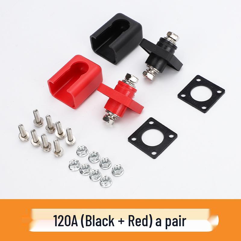 120A Pure Copper High-Current Terminal Block for Lithium Battery and Energy Storage Connector