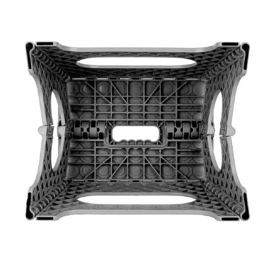 Składany stołek z uchwytem przenośnym Wytrzymały plastik Wytrzymuje do 300 funtów Kuchnia Łazienka Na zewnątrz Kemping Wędkarstwo Miniaturowe składane siedzisko krzesła