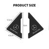 2 Pièces Silicone Coin de Porte Avant de Voiture Protecteur Anti-Collision Couverture Autocollants Pour Mercedes Benz AMG A C E GLC clase CLA W205 W221