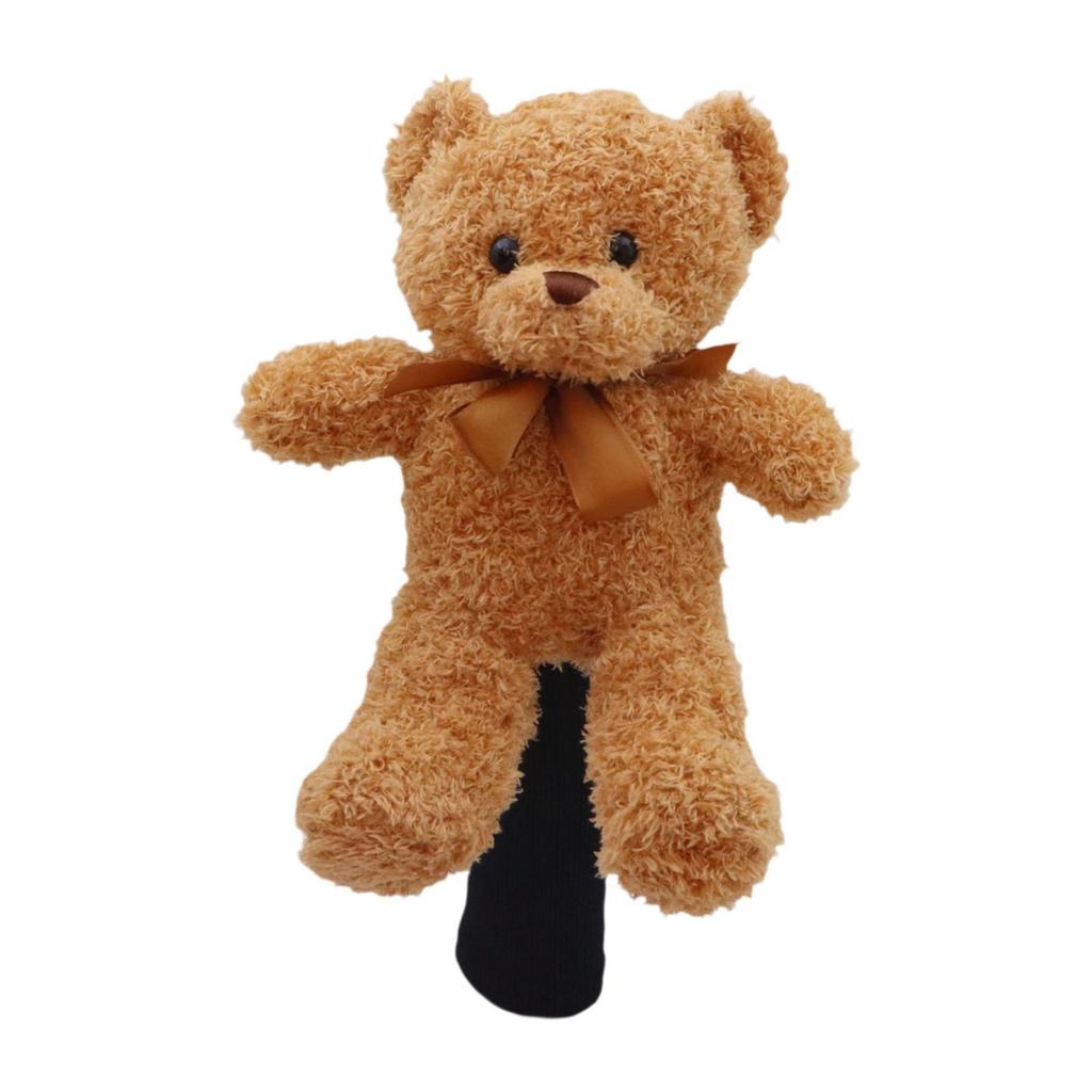 Golf Wood Headcover Golf Training Supplies Cartoon Protective Sleeve Funny Driver Headcover for Women Golfer Adults Lovers Kids