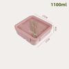 Wheat Straw Lunch Box Healthy BPA Free Bento Boxes Microwave Dinnerware Food Storage Container Soup Cup Lunch Box for Kids