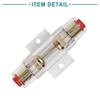 ACROPIX AWG In-Line Fuse Holder with 50A AGU Fuses 4 6 8 Gauge Universal