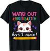 Cute Watch Out Kindergarten Here I Come Girls Back To School Gift Unisex T-Shirt