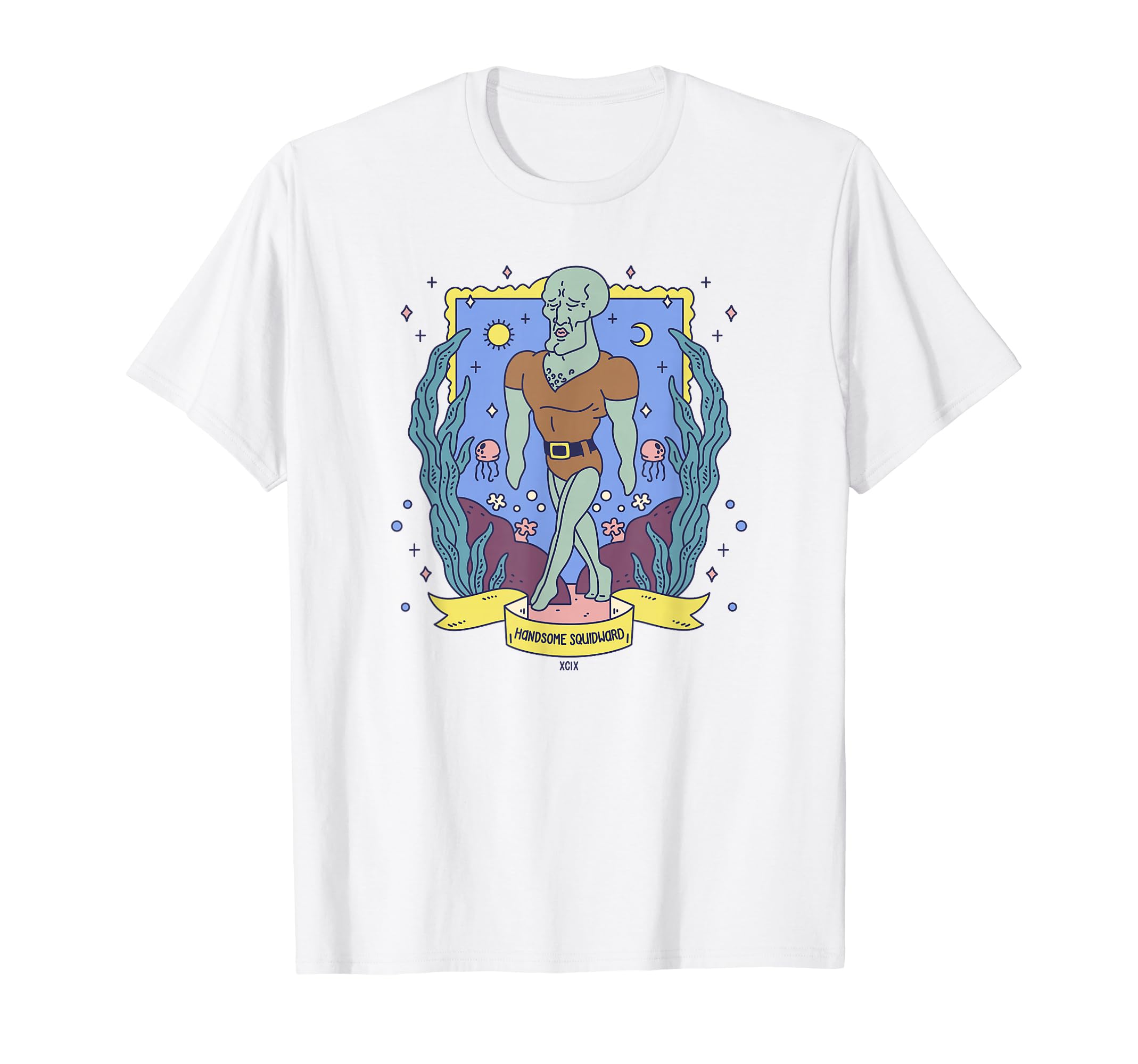 

Spongebob Squarepants Handsome Squidward Tarot T-Shirt