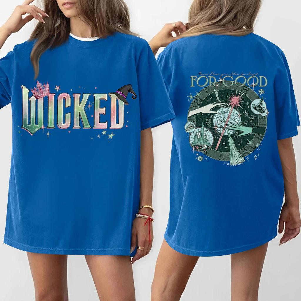 Women's Casual Fashion Round Neck Printed Short Sleeve T-Shirt Top