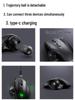 JOMAA Silent Rechargeable 2.4G Wireless Dual-Mode Trackball Mouse for Drawing & Office