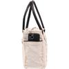 Canvas Hand Bag & Cowhide Tote Bag Radiant Upcycled Canvas & Cowhide Leather Bag for Women