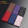 Suitable for iPhone13 Pro Max mobile phone leather case 13mini solid color card wallet holder protective case