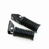 1pair Motorcycle Rear Footrests Motorcycle Foot Pegs Compatible With Suzuki GS125 GN125 Motocross Motorcycle Accessories Pedals