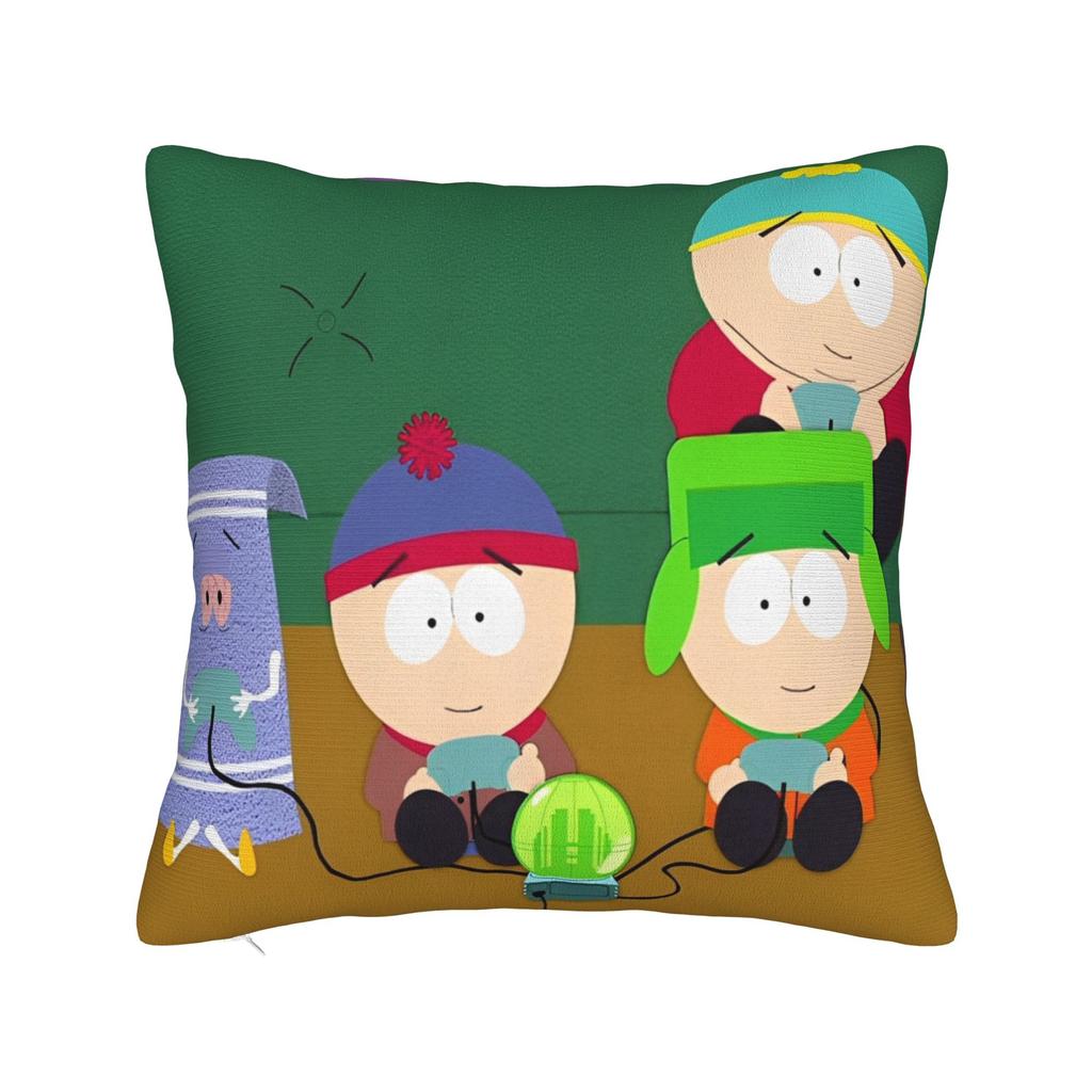Federe per Cuscini Serie TV Southpark Merch Copricuscino Morbido Decorazione Federa per Cuscino Casa Varie Misure