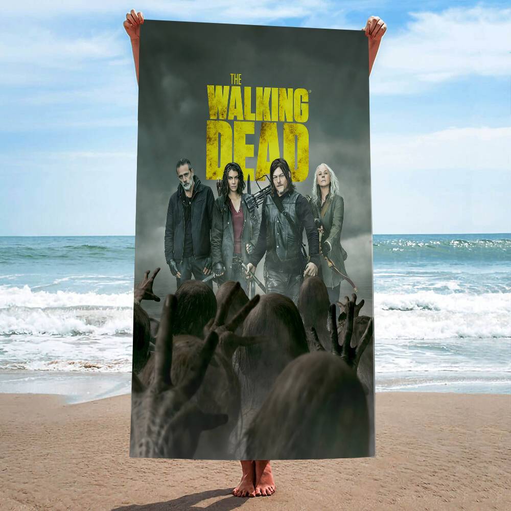 The Walking Dead Microfiber Beach Towel Absorbent Quick dry Soft Yoga Swimming Resort Mountain Climbing Towel