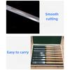 Woodworking 8PCS Turning Tools Professional Carving Hand Chisel Set Portable Woodcraft Carpentry DIY Knife Working Cutter Tools