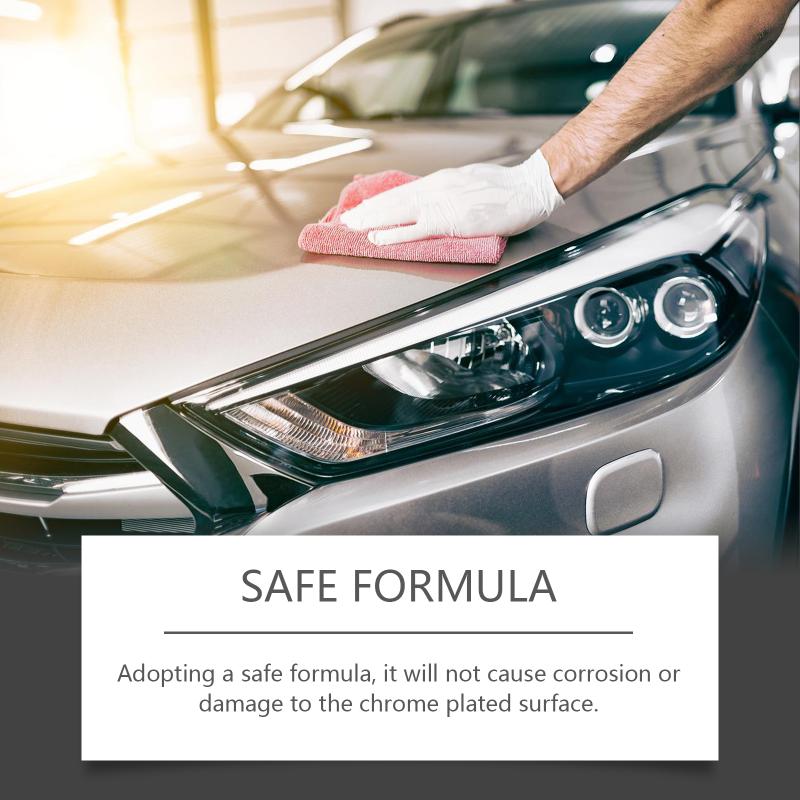 Metal Surface Polishing Cream Restores Chrome Shines Invisible Coating Rust Removal Solution For DIY Home Workshop