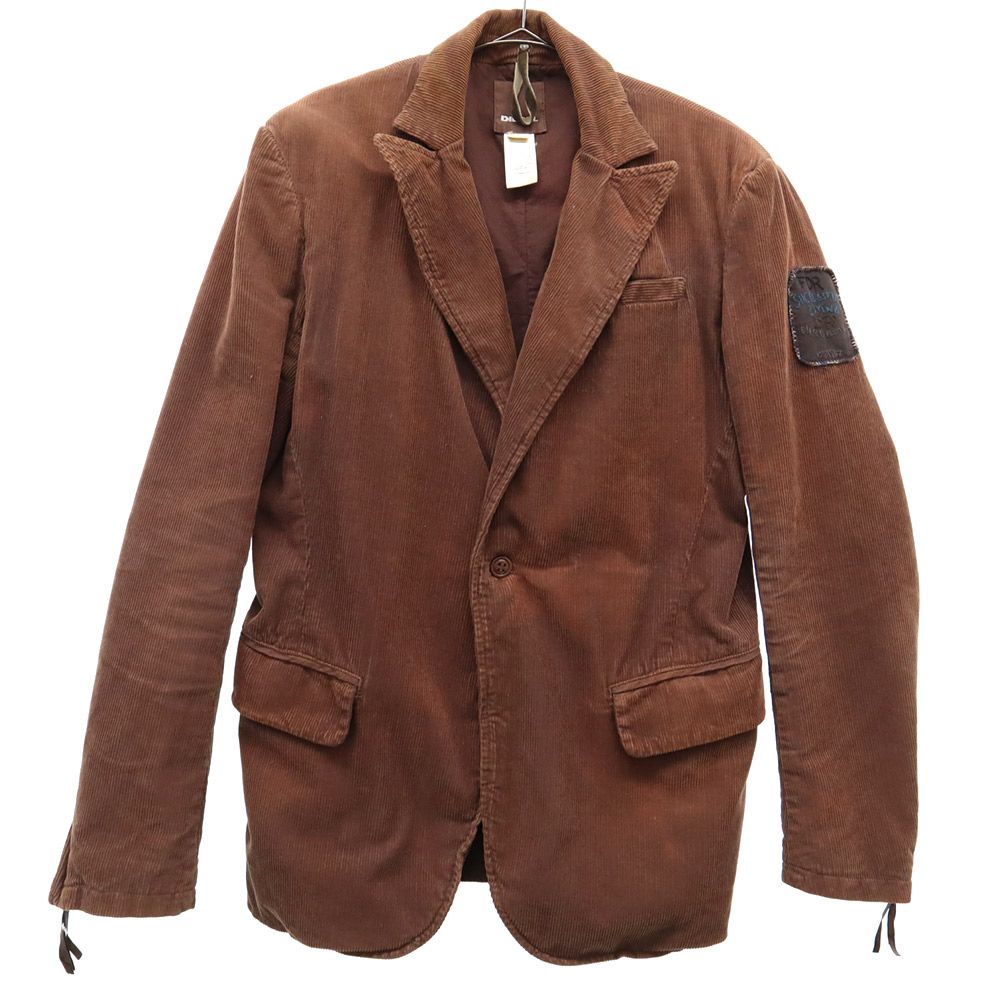 Diesel Wappen Corduroy Jacket S Brown Men's Used