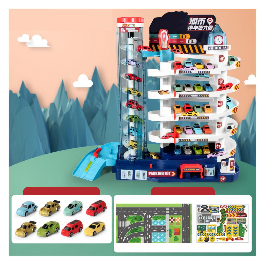 Іграшка Автомобільні рейки Гнучка Гравітаційна Гірка Пригода Подарунок на День народження Іграшка Трек для Електромобіля для