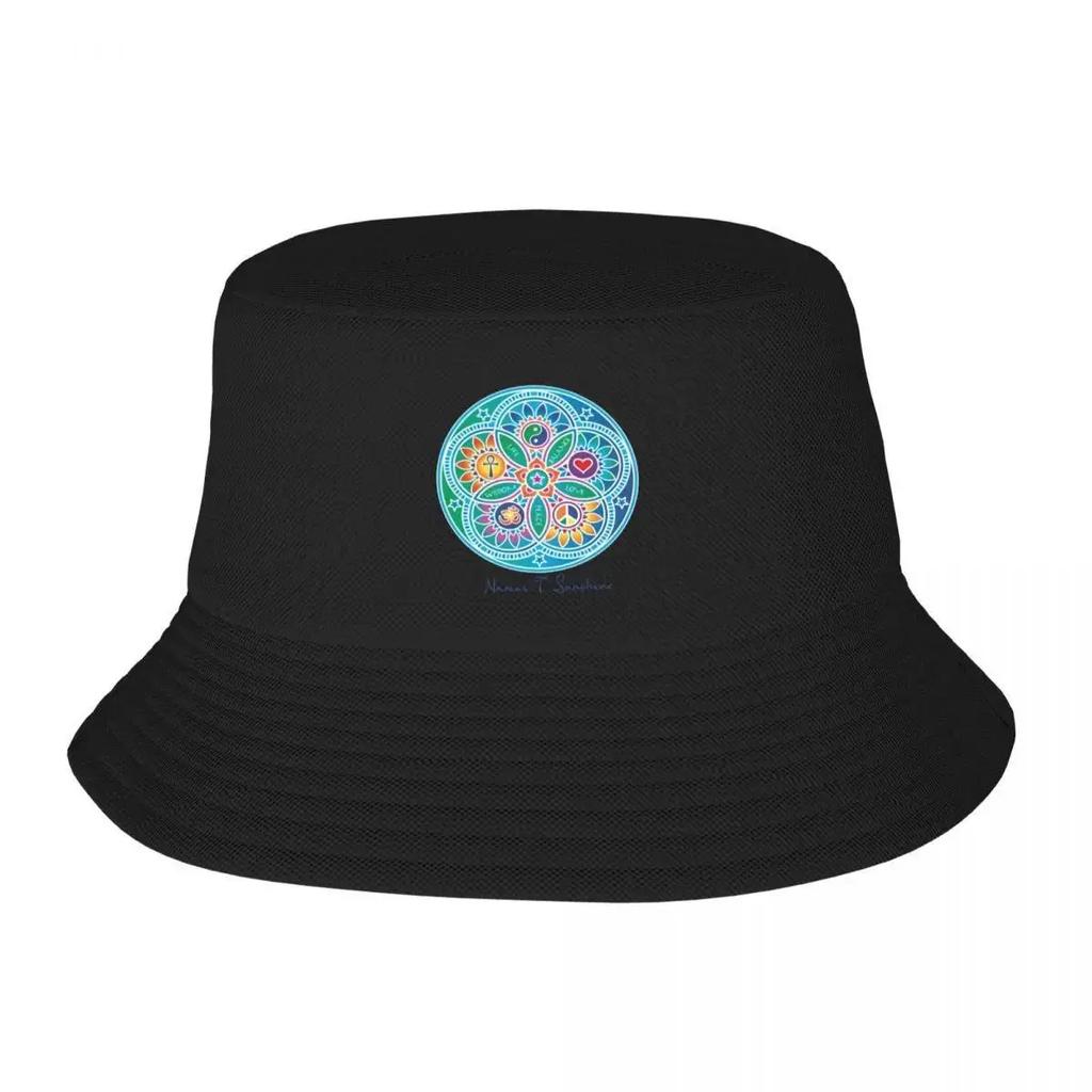 Blume des Lebens Eimerhut Kappen Hut Luxusmarken Hut Schirmmütze Unisex Damen
