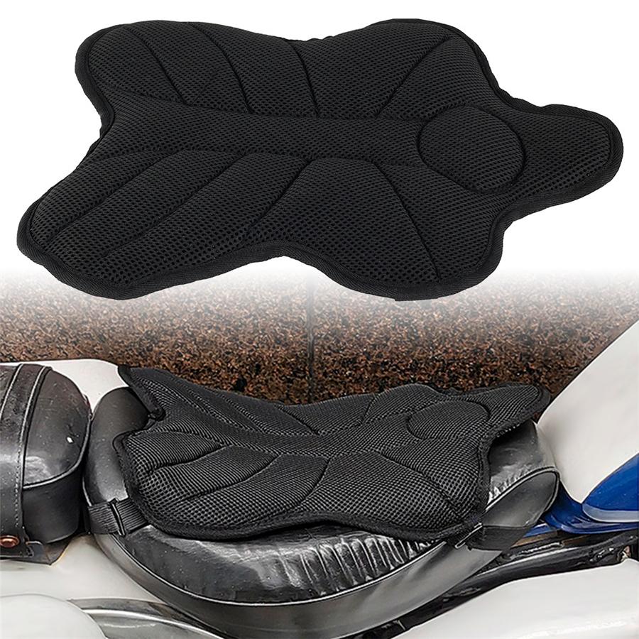 Motorcycle Cushion Cover Sunscreen Heat Insulation Cushion 3D Mesh Seat Cover eat Cushion Nonslip Cooling Down Seat Pad