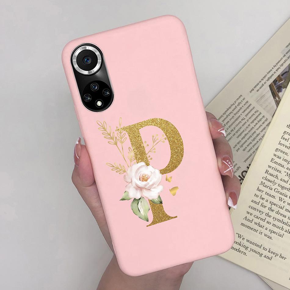 Für Huawei Nova 9 SE Pro Hülle Niedliche Buchstaben Weiche Silikonhülle Für Huawei Nova9 Pro Nova 9SE Handyhülle Fundas Stoßfester Bumper