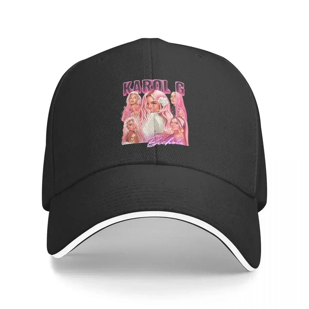 Karol G Bichota Season s Retro Baseball Cap Hip Hop Fashion Kpop Rock SunProof Hats FeUnisex Unisex Streetwear Print Baseball Cap